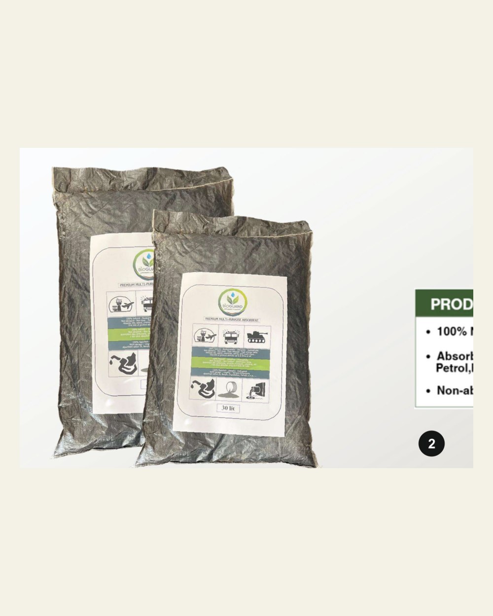 Absorbent Fiber — Sack 30L